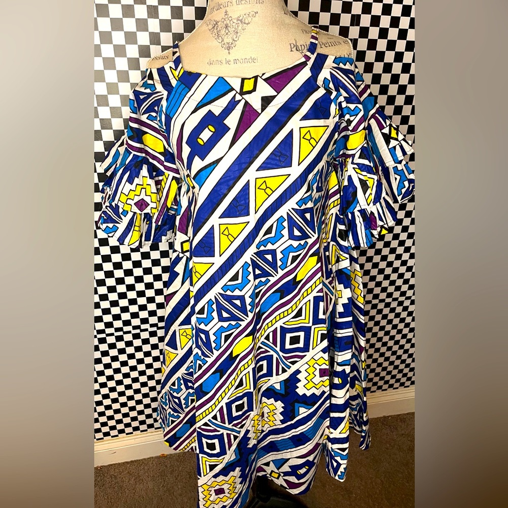 Liberian Ankara dress